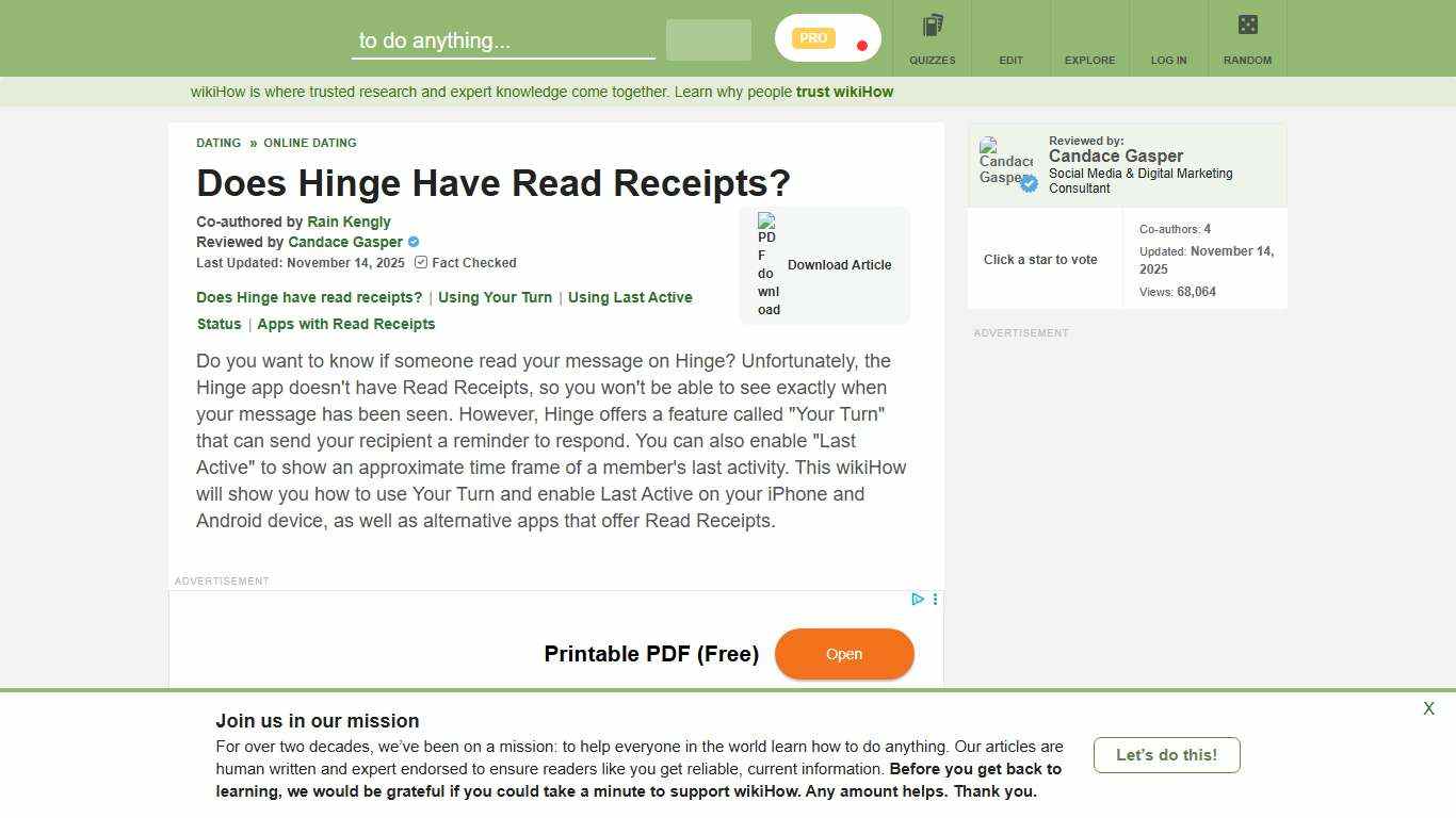 Does Hinge Have Read Receipts? 3 Activity Alternatives